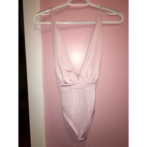 Pink bodysuit